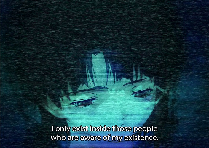 Lain exists in those who are aware of her